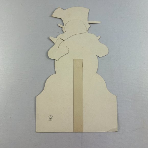 Vintage Mechanical Valentine Card Moving Eyes Arm Telegram Heart Stand Up - Picture 4 of 12